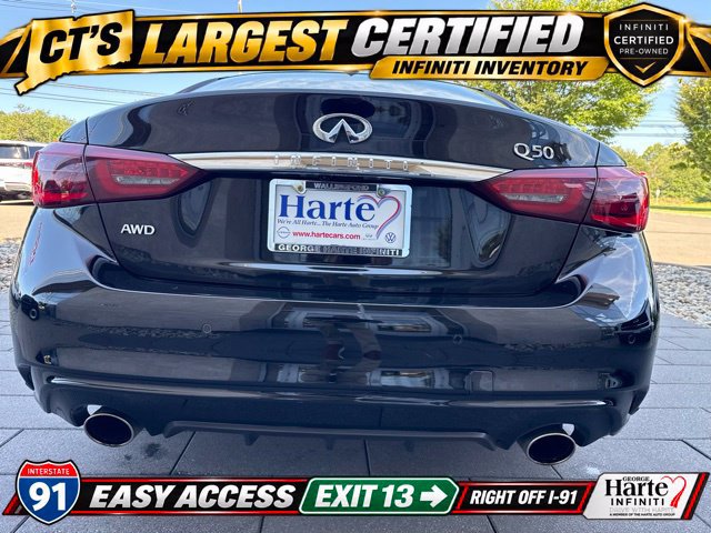 Certified 2022 INFINITI Q50 Luxe w/ Cargo Package AWD/4WD image 28