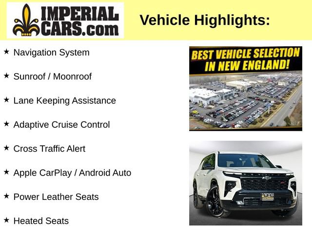 Used 2024 Chevrolet Traverse RS AWD/4WD image 8