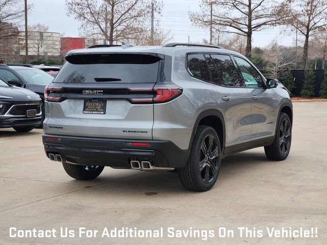 New 2026 GMC Acadia Elevation w/ Black Edition FWD image 3