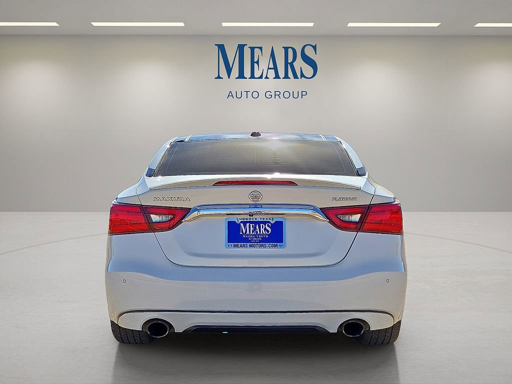 Used 2016 Nissan Maxima Platinum w/ Interior Lighting Package image 4
