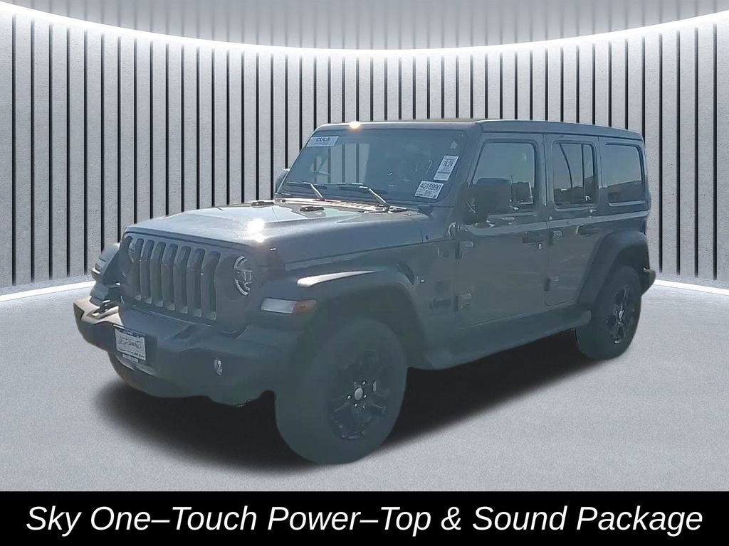 Used 2022 Jeep Wrangler Unlimited Sport w/ Sun And Sound Package