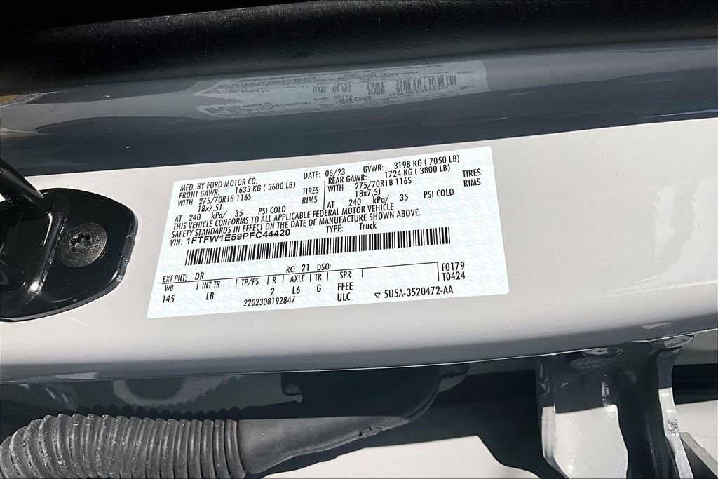 Used 2023 Ford F150 Tremor w/ Trailer Tow Package AWD/4WD image 3