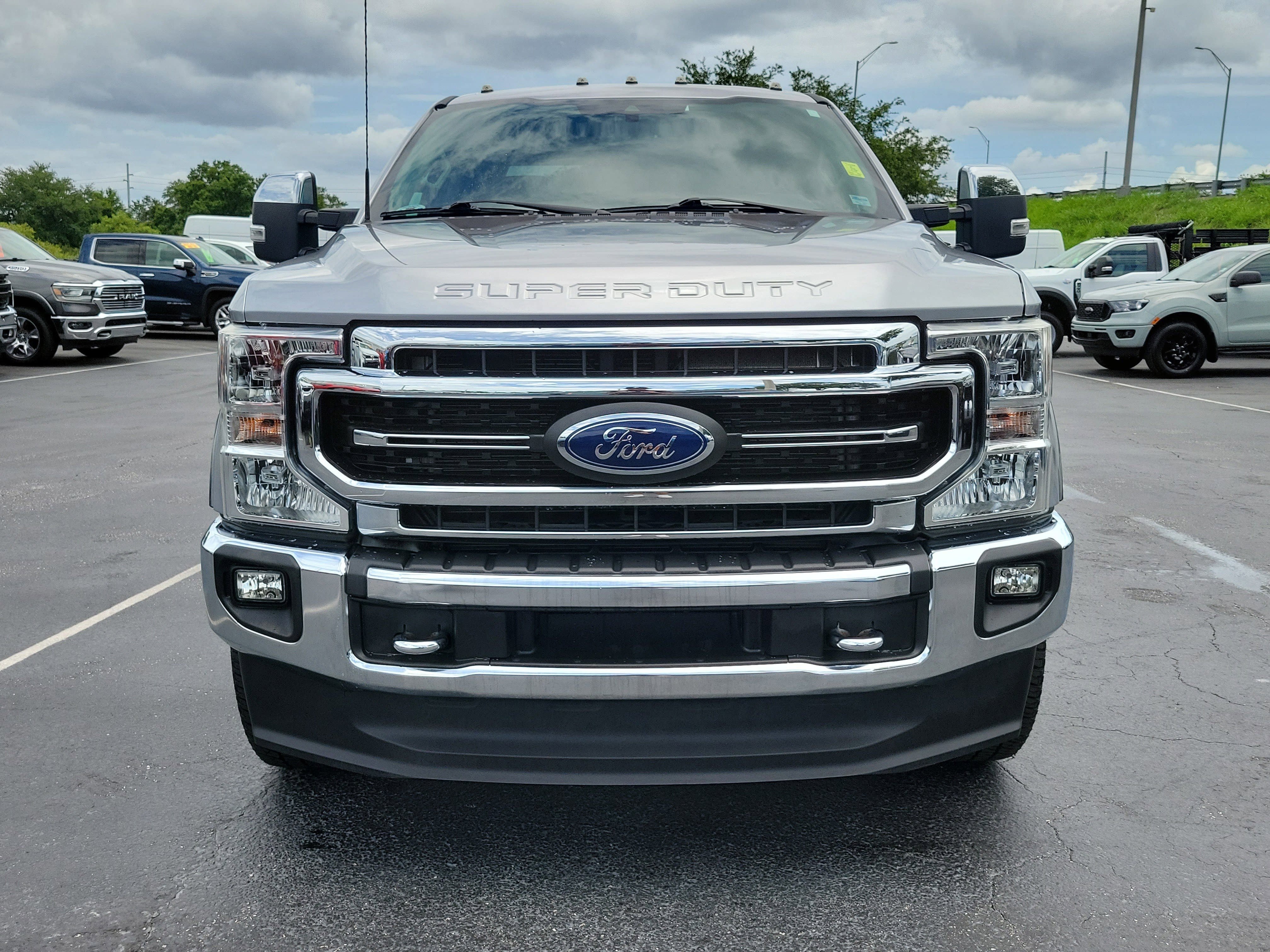 Certified 2021 Ford F350 Lariat w/ Chrome Package AWD/4WD image 2