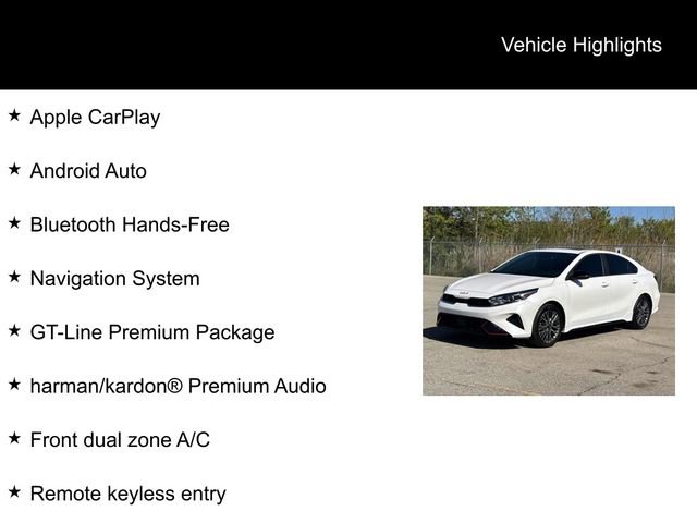 Used 2024 Kia Forte GT-Line w/ GT-Line Premium Package FWD image 4