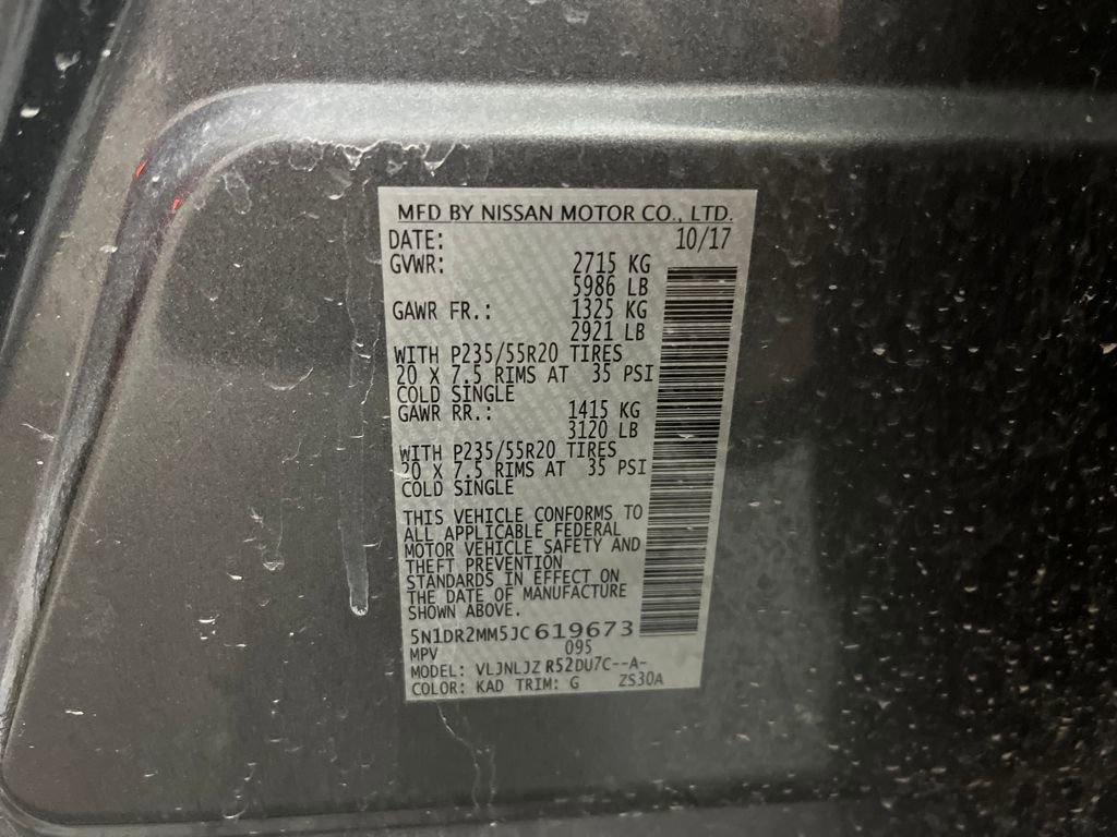 Used 2018 Nissan Pathfinder Platinum image 85