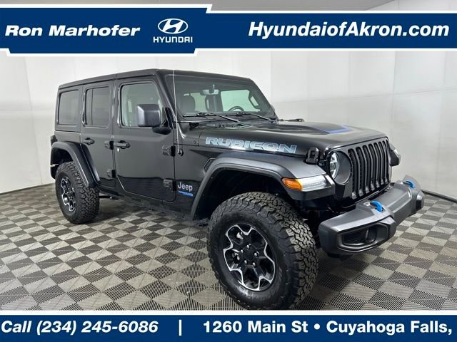 Used 2022 Jeep Wrangler Unlimited Rubicon 4xe w/ Cold Weather Group 360° Tour