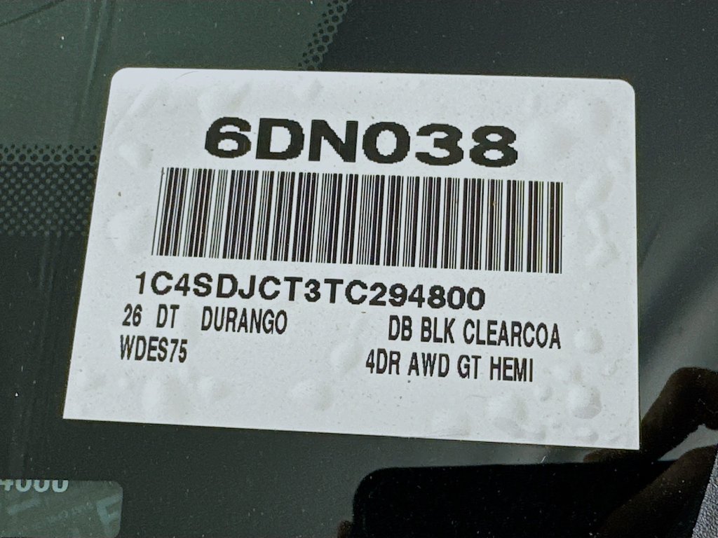 New 2026 Dodge Durango GT AWD/4WD image 17