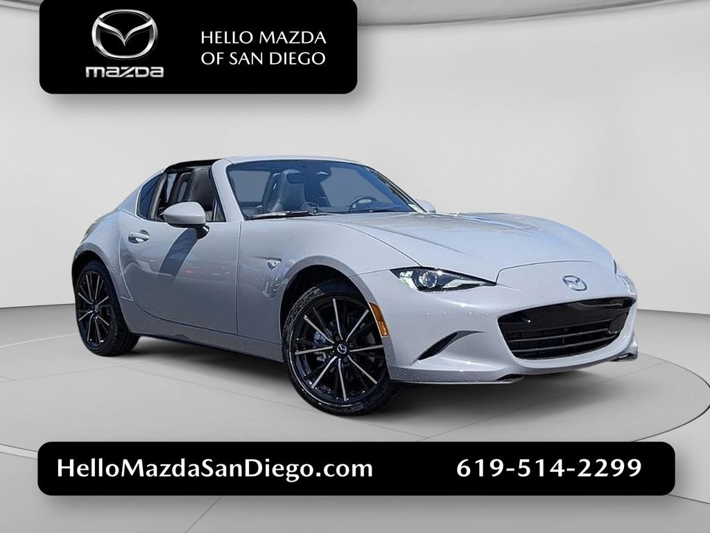 New 2026 MAZDA MX-5 Miata RF Grand Touring w/ Weather Package RWD image 1
