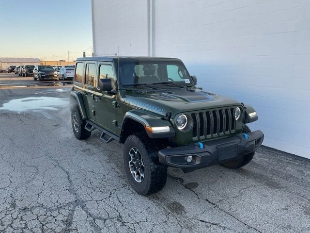 Used 2023 Jeep Wrangler Unlimited Rubicon 4xe w/ Cold Weather Group image 1
