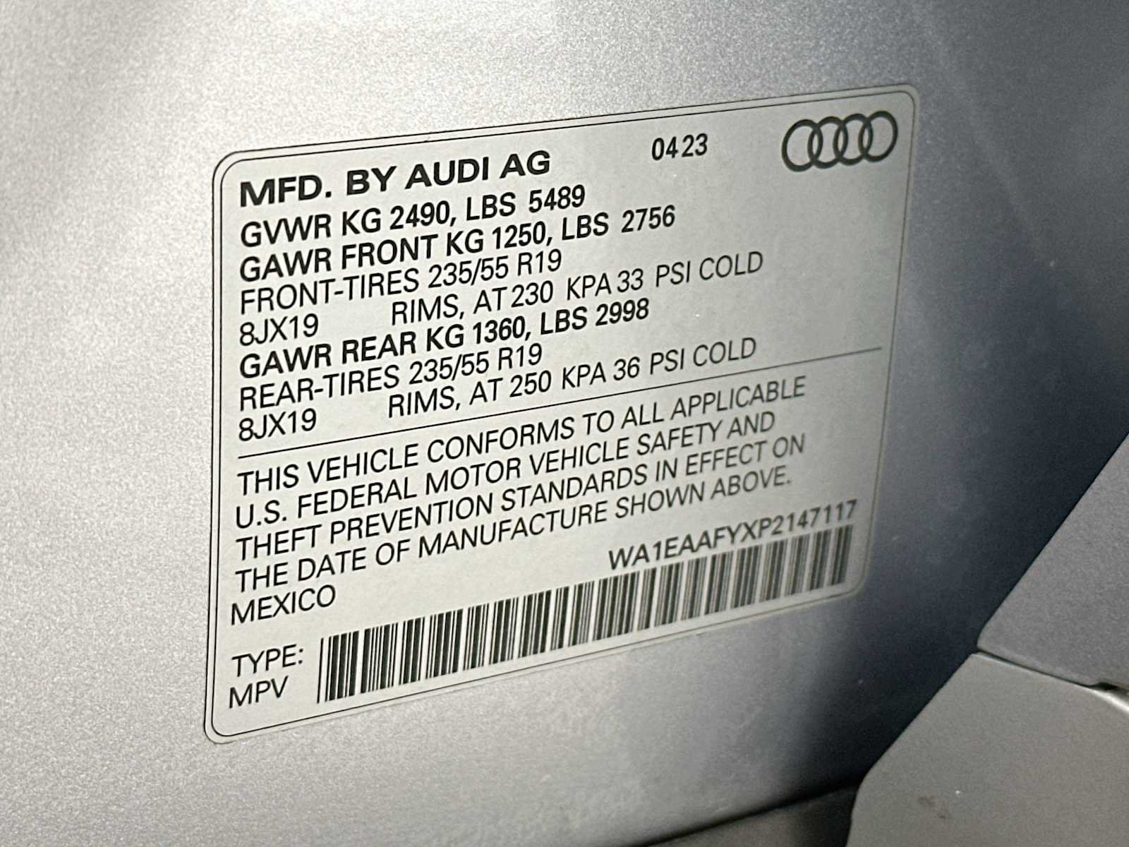Certified 2023 Audi Q5 2.0T Premium Plus w/ Premium Plus Package AWD/4WD image 31