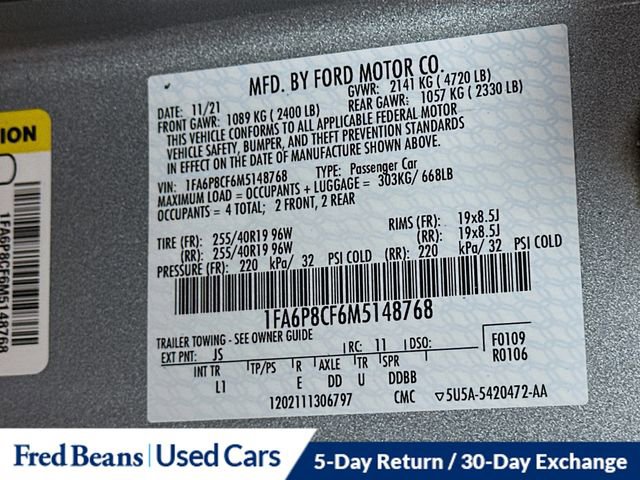 Used 2021 Ford Mustang GT Premium w/ Equipment Group 401A image 31