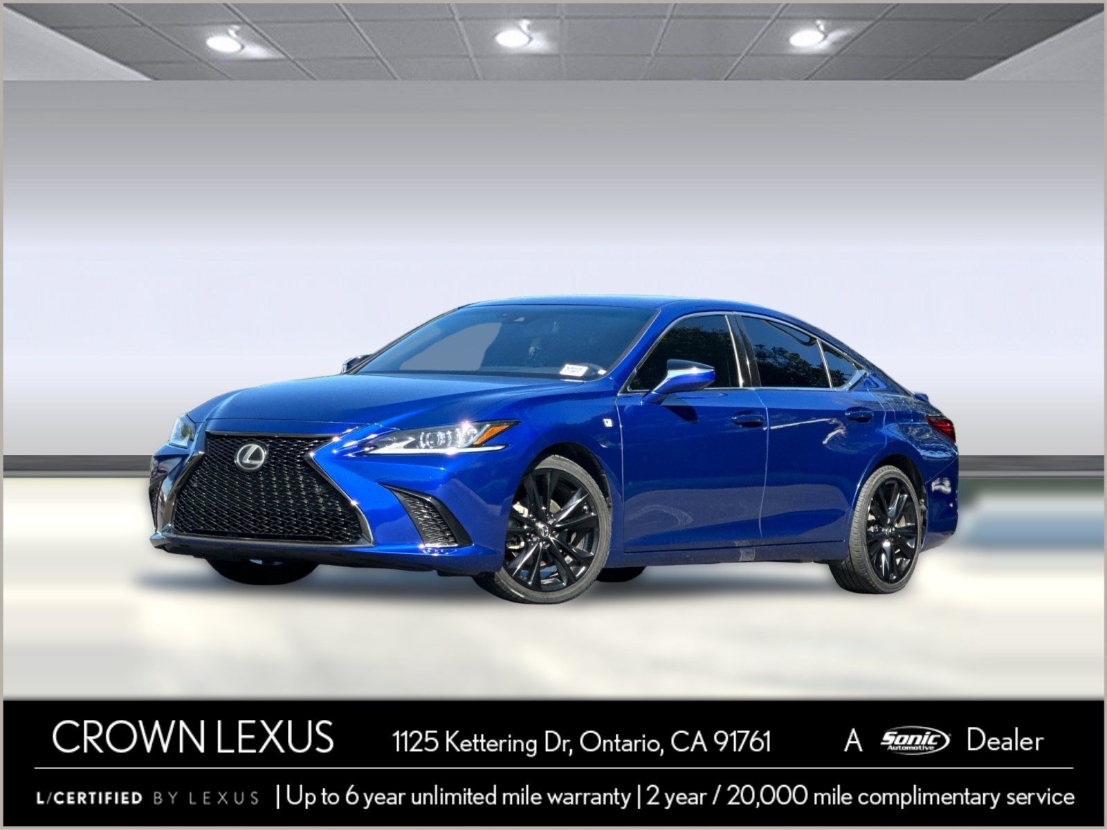 Certified 2022 Lexus ES 250 F Sport w/ Accessory Package