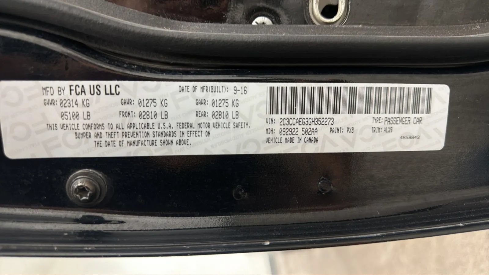 Used 2016 Chrysler 300 C RWD image 24