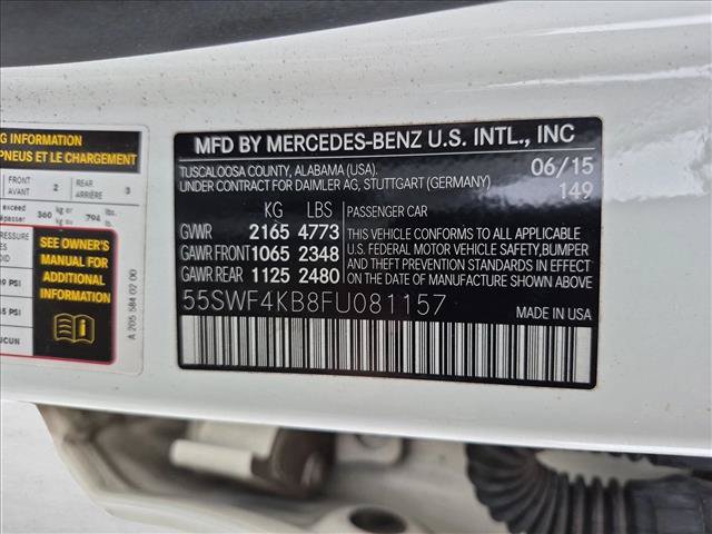 Used 2015 Mercedes-Benz C 300 4MATIC Sedan image 14