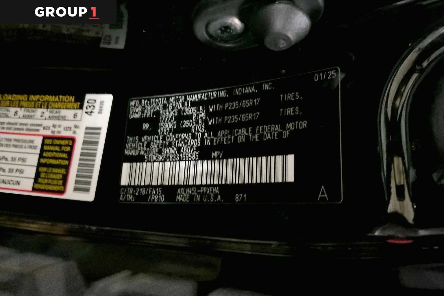 Certified 2025 Toyota Sienna LE image 37