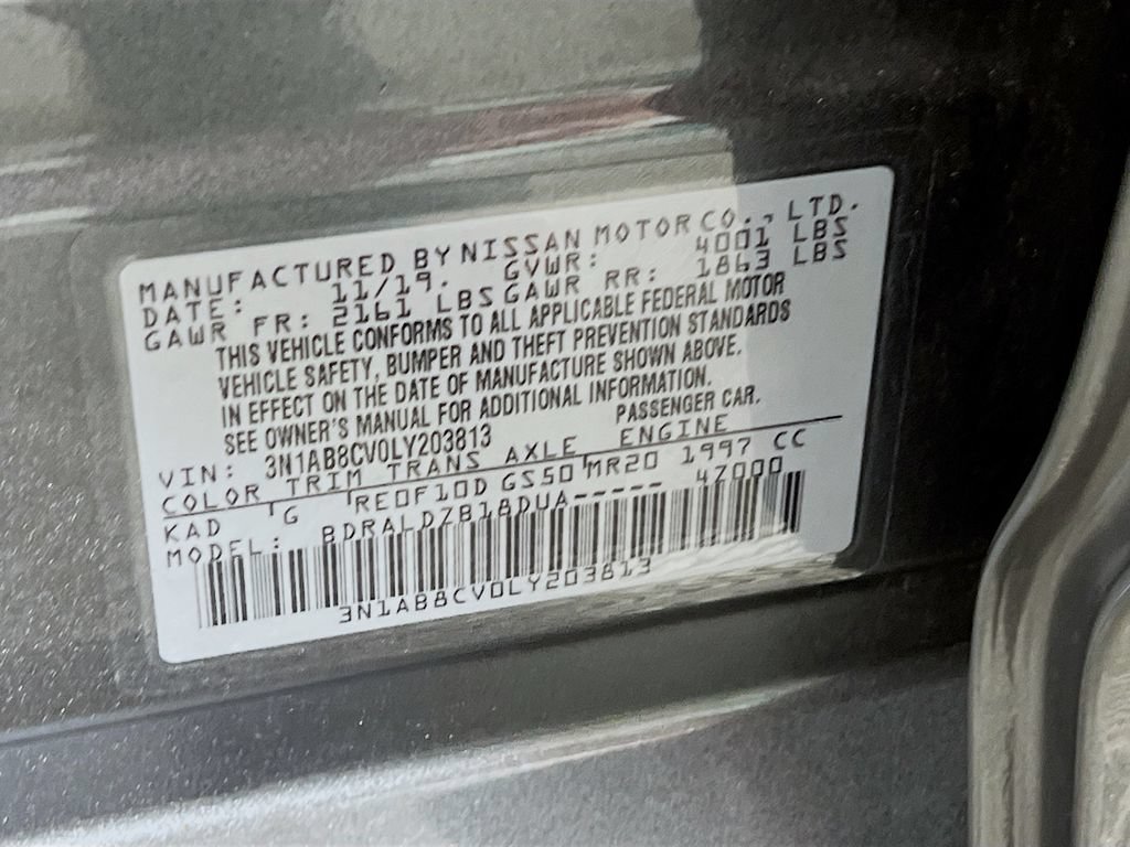 Used 2020 Nissan Sentra SV FWD image 25