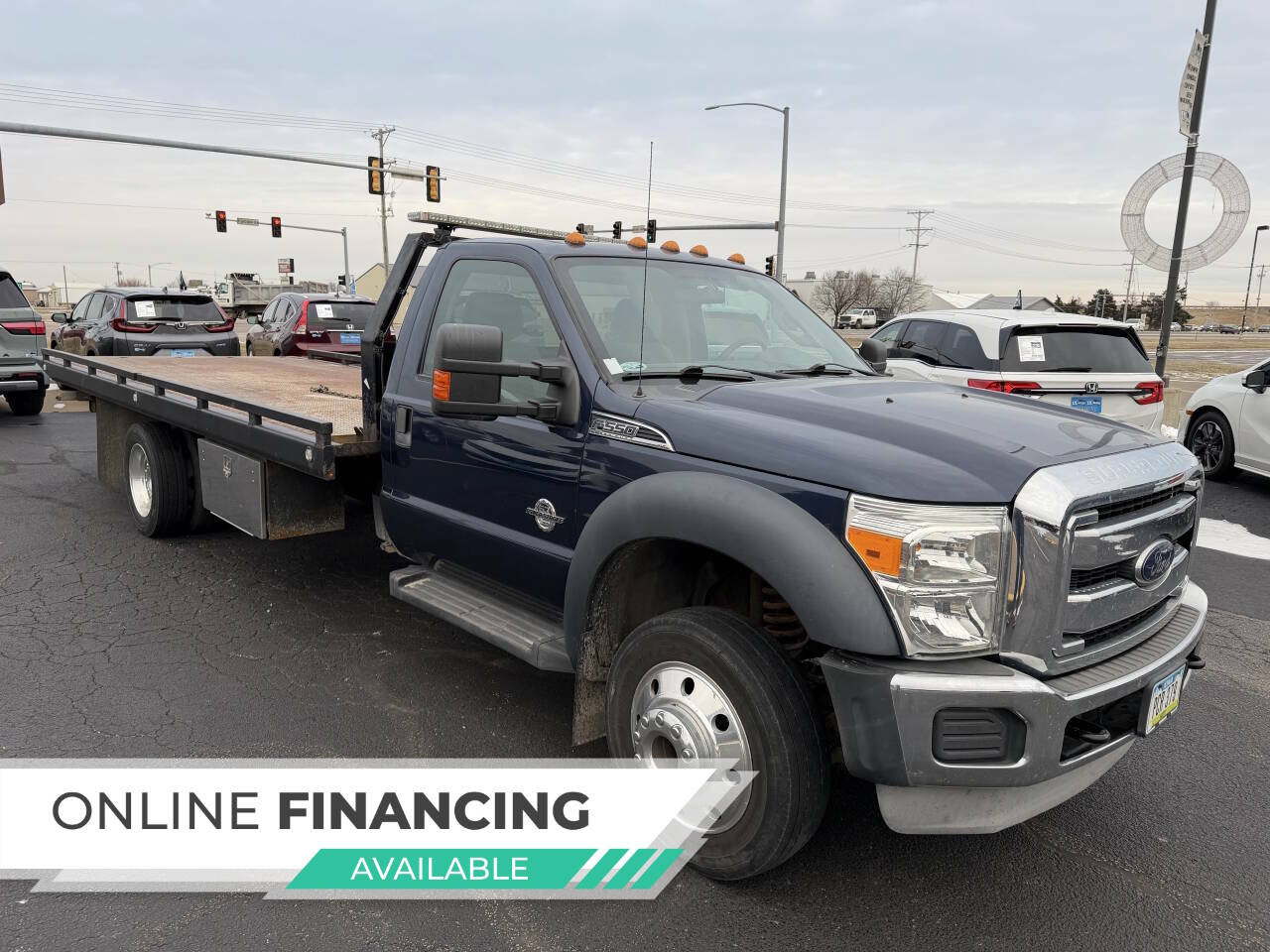 Used 2013 Ford F550 4x4 Regular Cab Super Duty w/ Payload Upgrade Pkg image 1