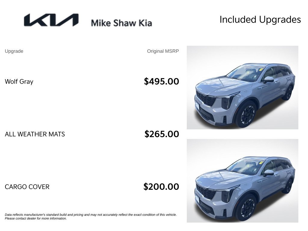 Certified 2025 Kia Sorento S FWD image 5