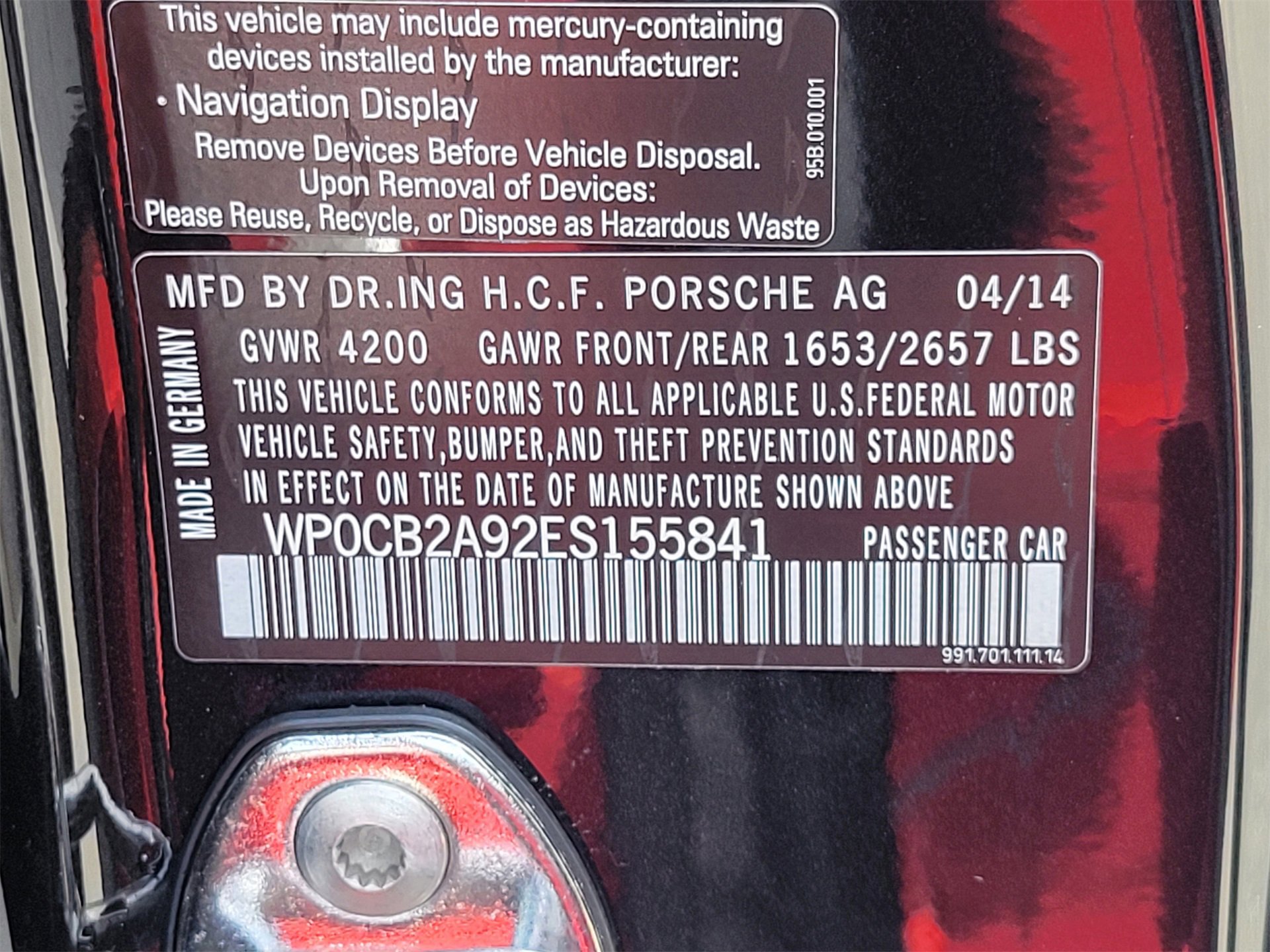 Used 2014 Porsche 911 Carrera S image 36