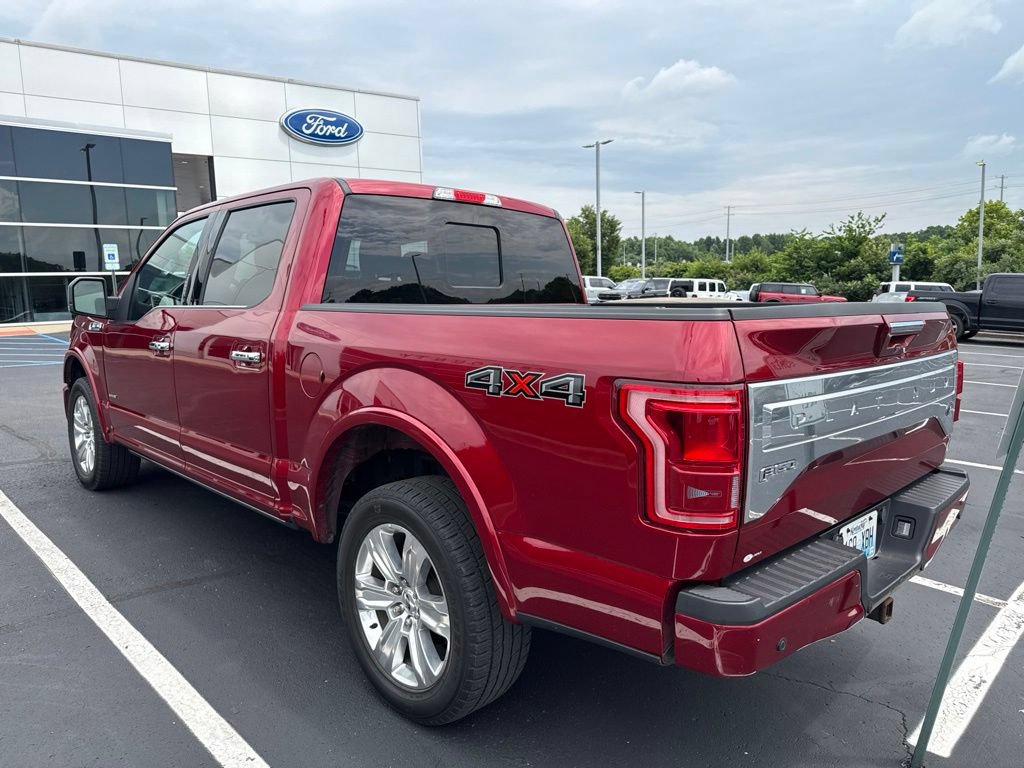 Used 2017 Ford F150 Platinum w/ Equipment Group 701A Luxury AWD/4WD image 3