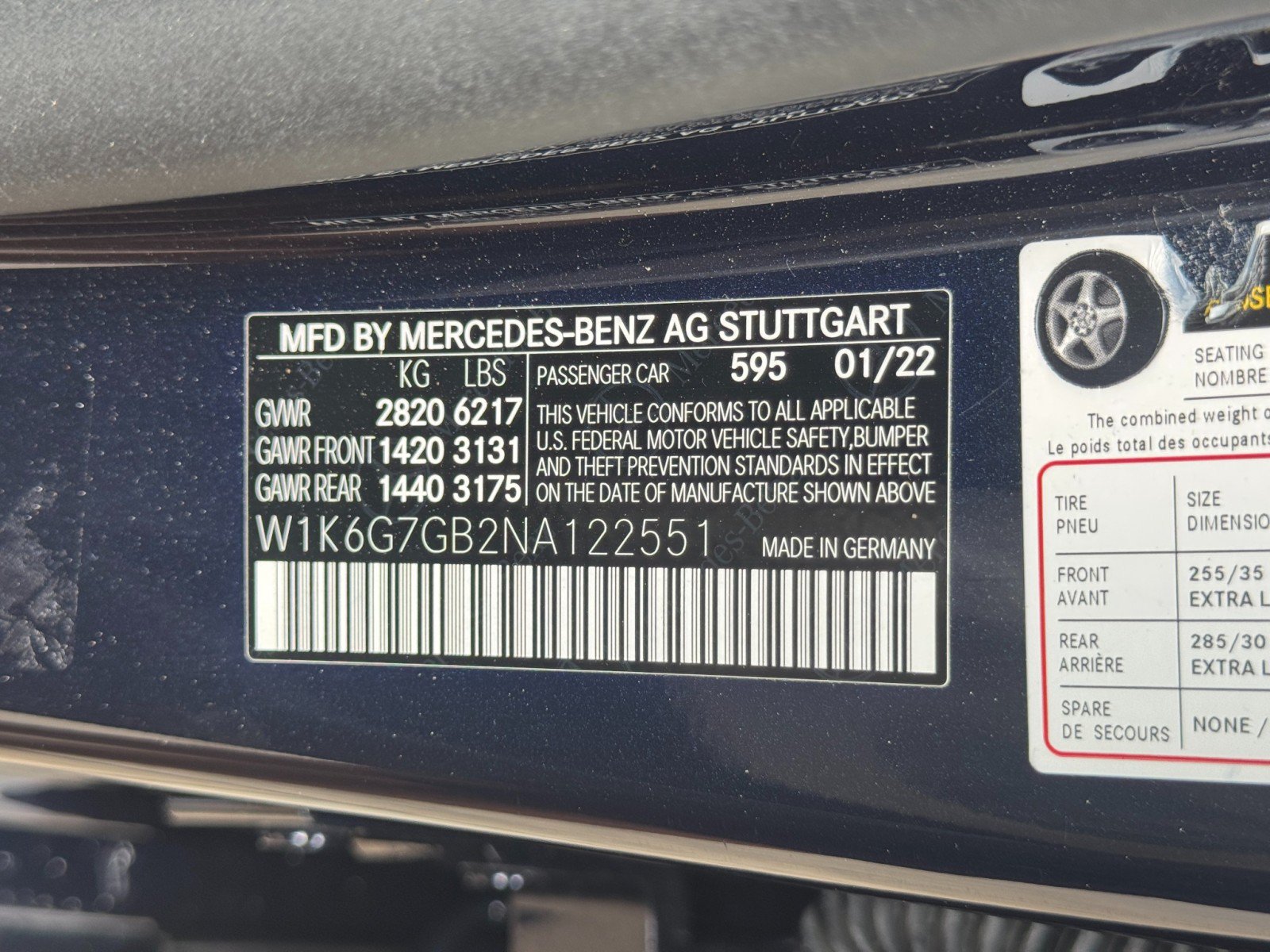 Used 2022 Mercedes-Benz S 580 4MATIC Sedan w/ AMG Line Package image 58