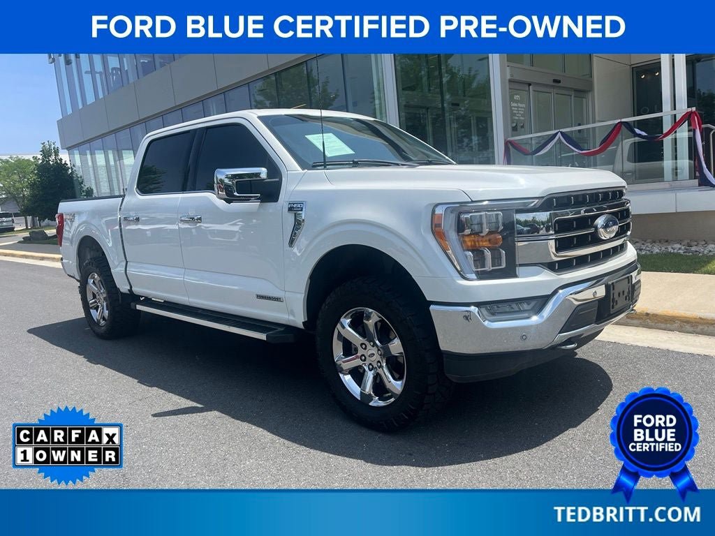 Certified 2023 Ford F150 Lariat w/ Max Trailer Tow Package AWD/4WD image 1