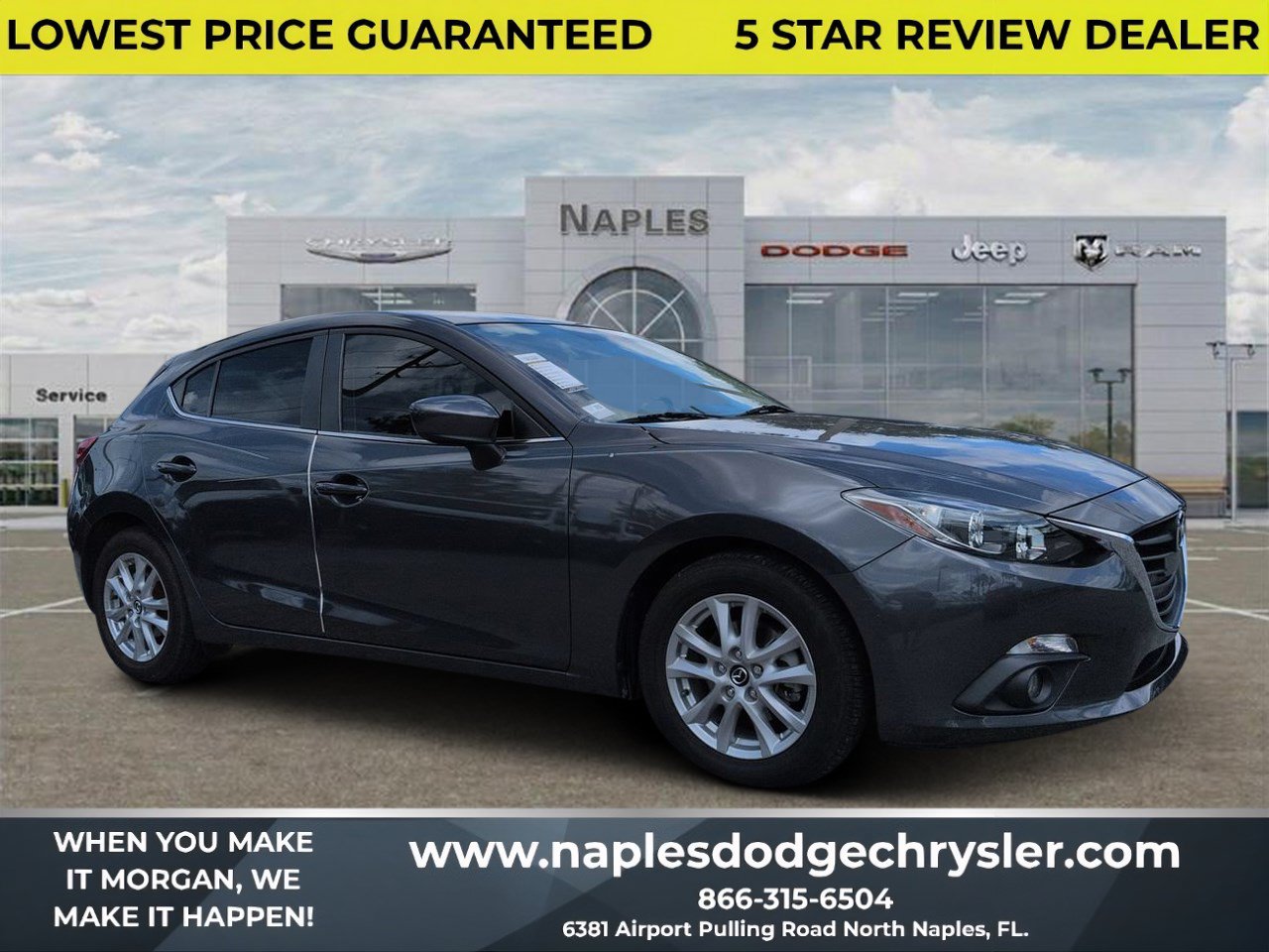 Used 2015 MAZDA MAZDA3 i Grand Touring FWD image 1