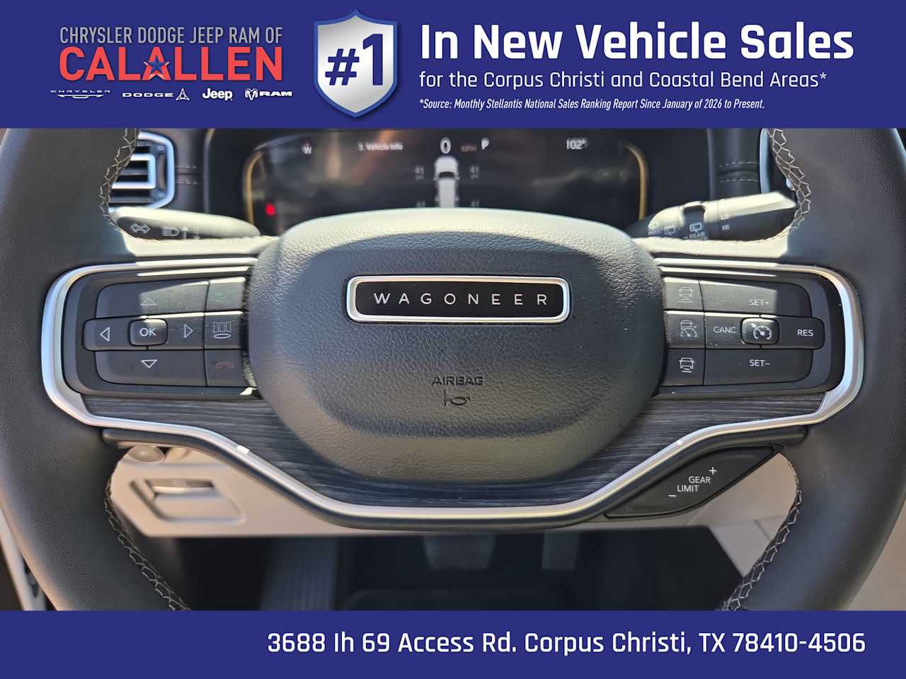 Certified 2024 Jeep Wagoneer Series II w/ Flexible Seating Group RWD image 23