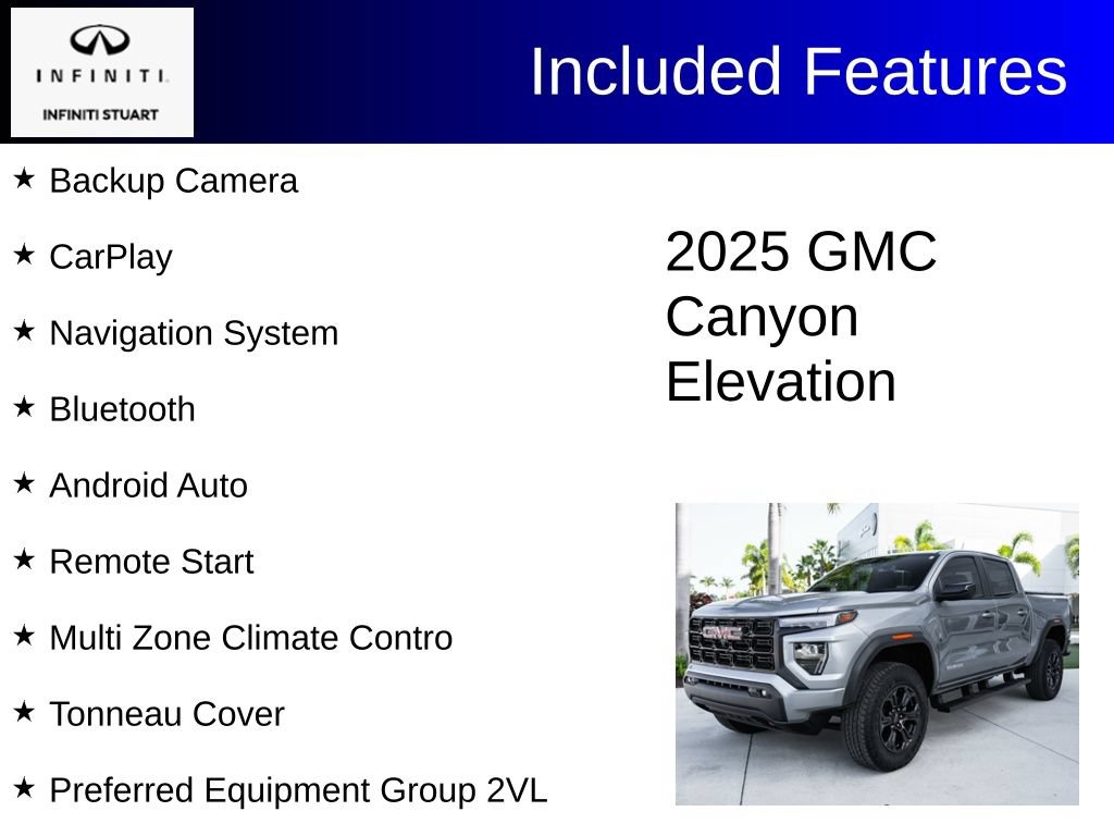 Used 2025 GMC Canyon Elevation w/ Convenience Package RWD image 2
