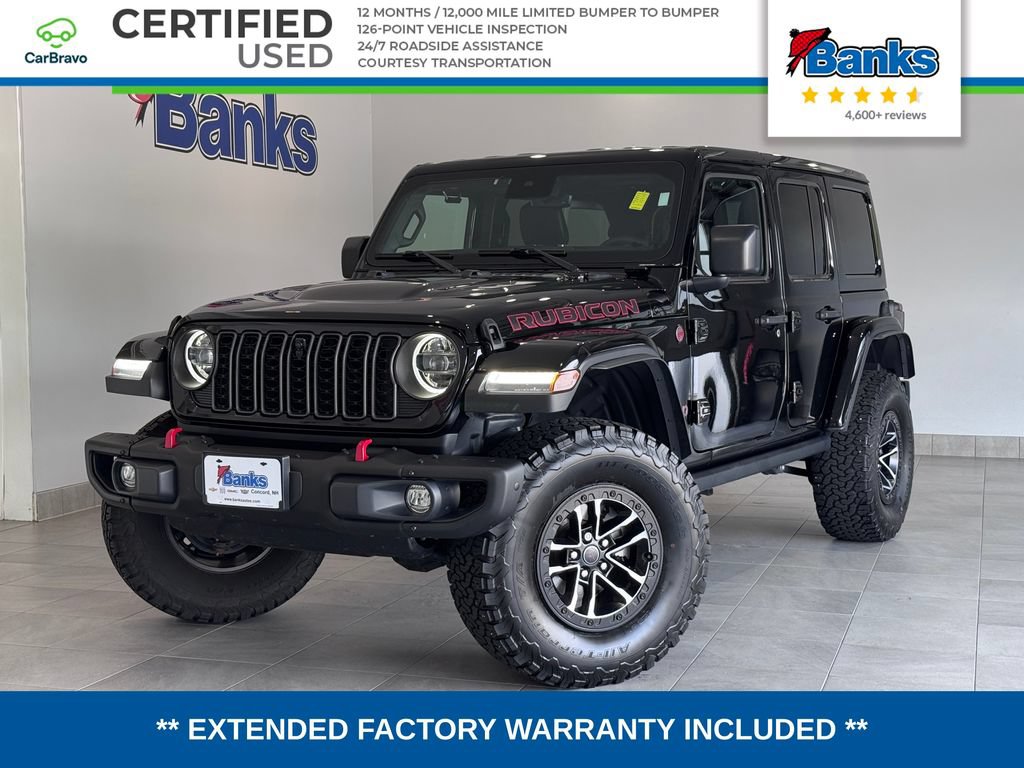 Used 2024 Jeep Wrangler Unlimited Rubicon