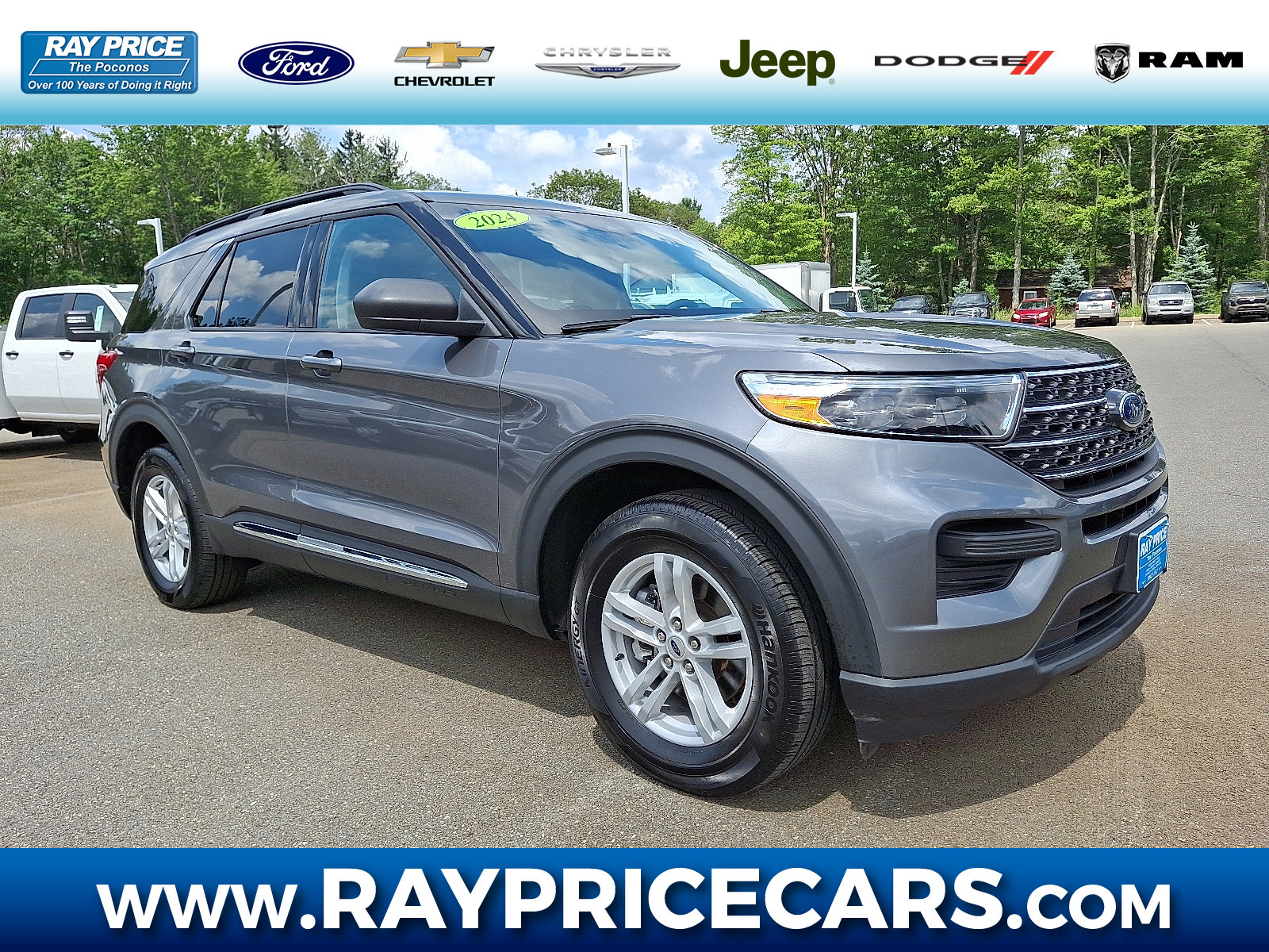 Certified 2024 Ford Explorer XLT