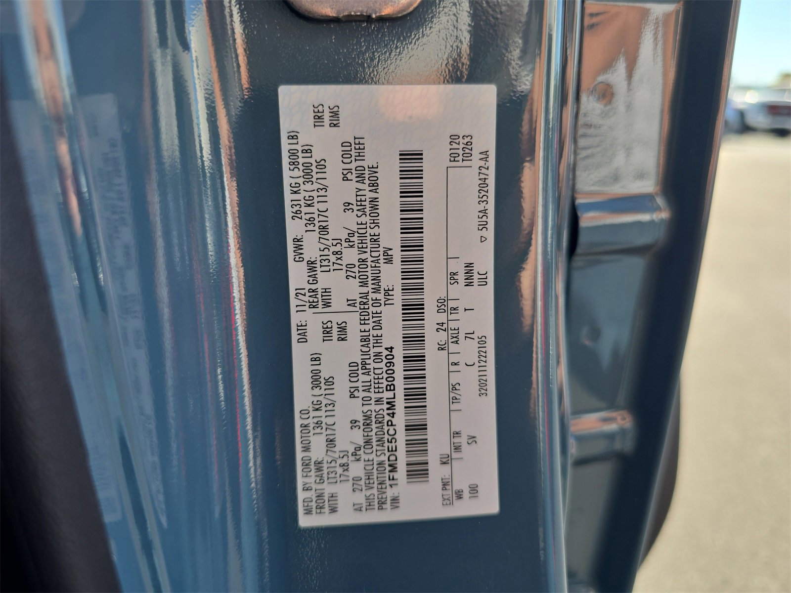 Certified 2021 Ford Bronco Black Diamond w/ Sasquatch Package image 26