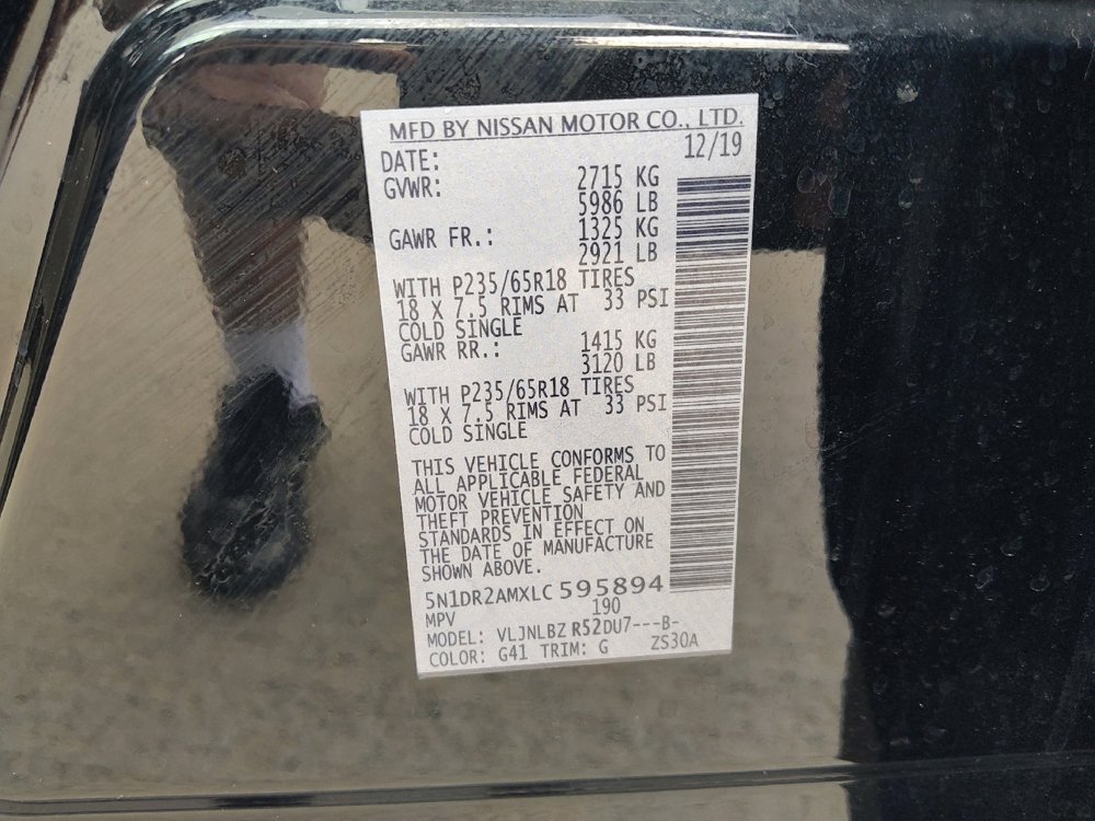 Used 2020 Nissan Pathfinder S image 33