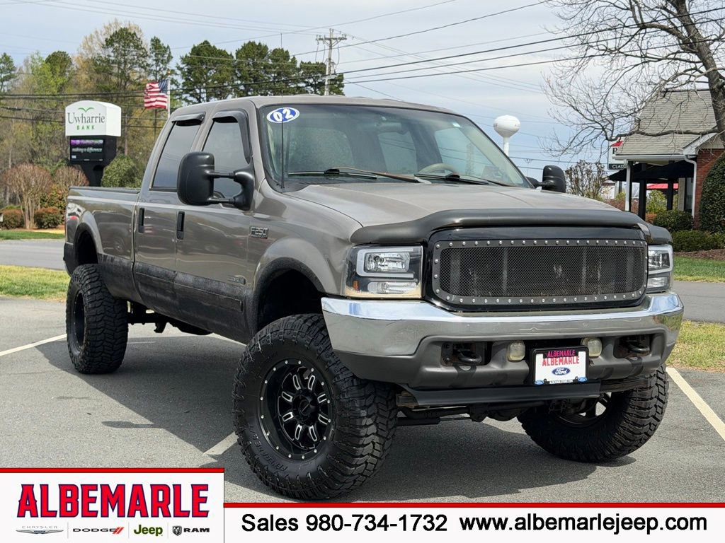 Used 2002 Ford F250 4x4 Crew Cab Super Duty