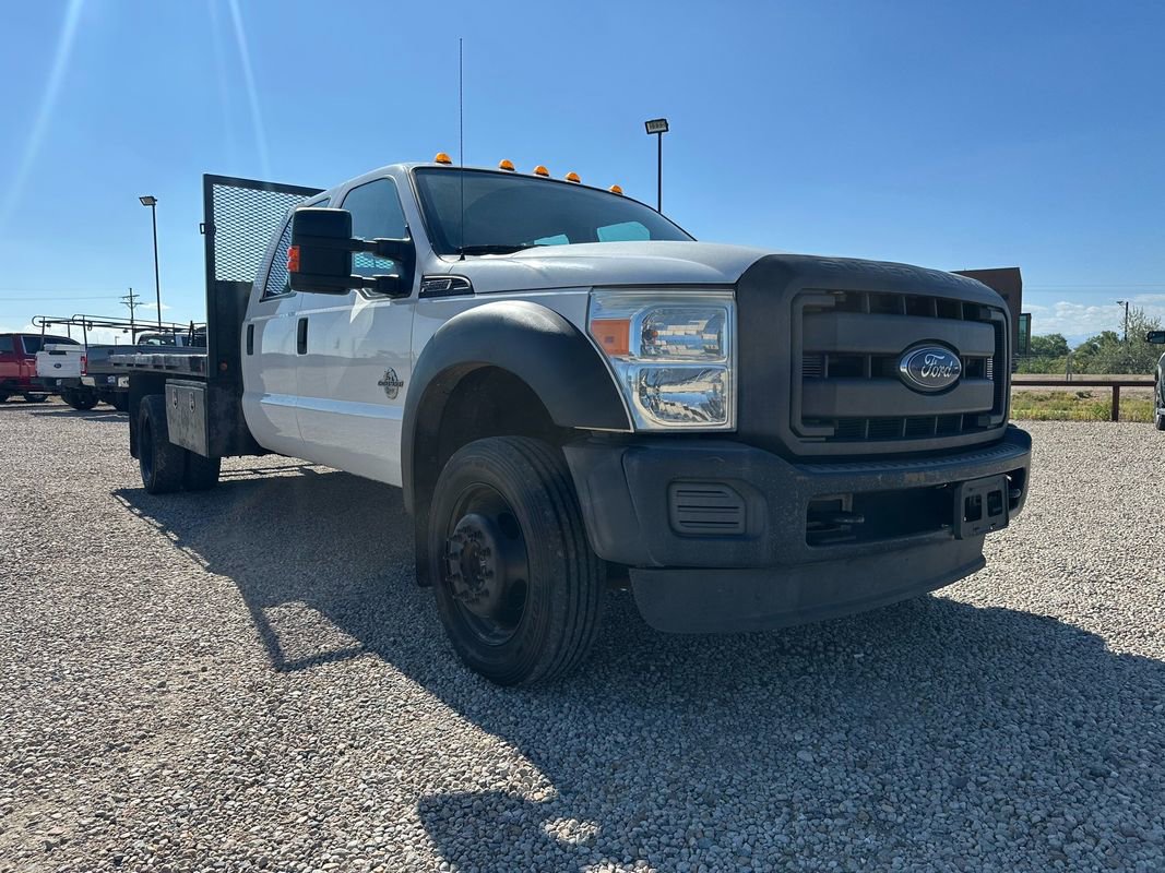 Used 2015 Ford F550 4x4 Crew Cab Super Duty w/ Power Equipment Group image 1
