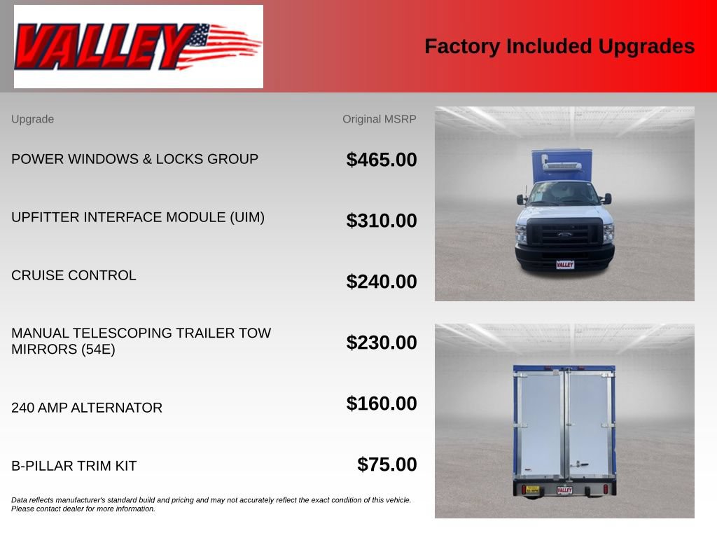Used 2024 Ford E-350 and Econoline 350 Super Duty w/ Power Windows & Locks Group RWD image 5