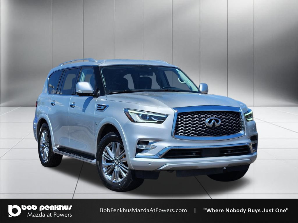 Used 2020 INFINITI QX80 Luxe w/ Proassist Package RWD image 1