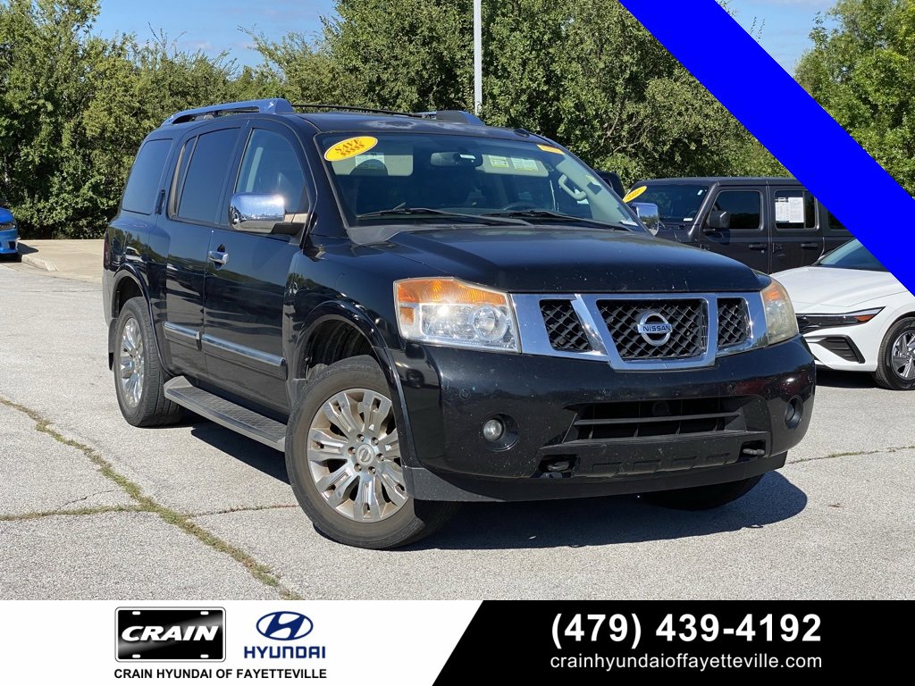Used 2015 Nissan Armada Platinum w/ 2nd Row Captain Seat Package