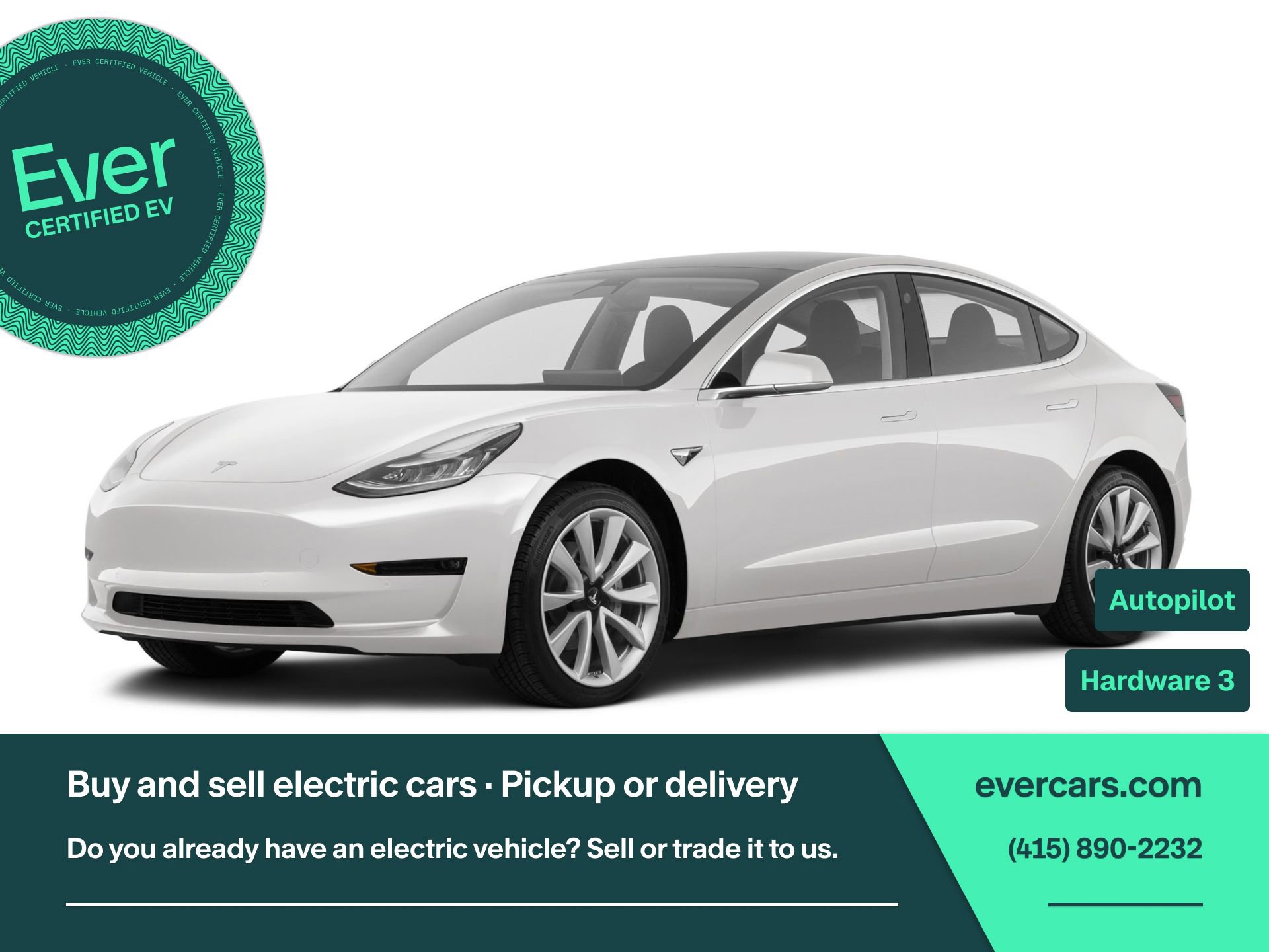 Used 2018 Tesla Model 3 Long Range RWD image 1