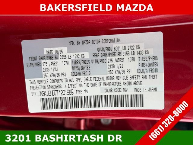 New 2026 MAZDA CX-70 3.3 Turbo w/ Premium Plus Pkg image 30