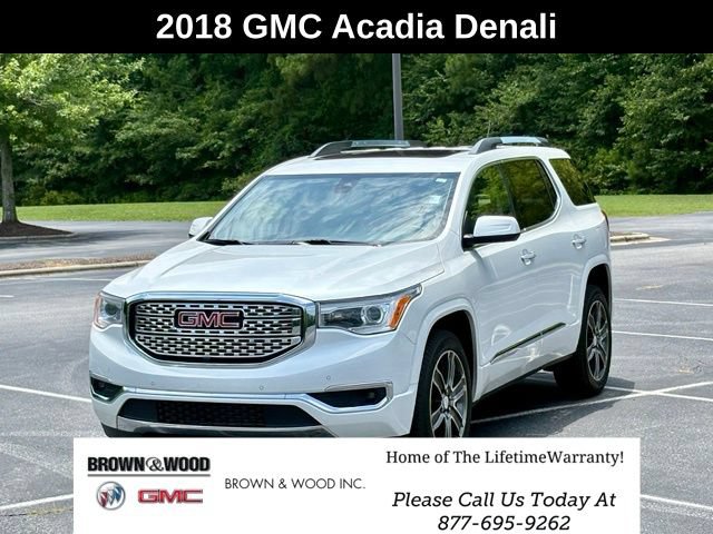 Used 2018 GMC Acadia Denali w/ Technology Package FWD image 1
