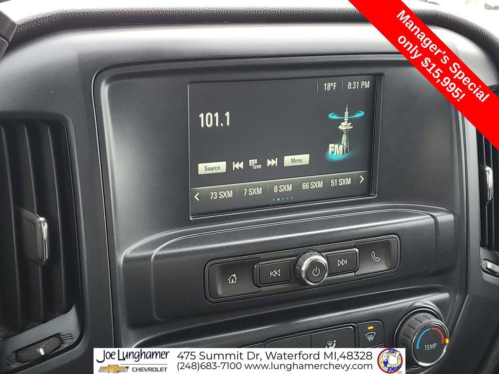 Used 2018 Chevrolet Silverado 1500 Custom w/ Custom Value Package image 15