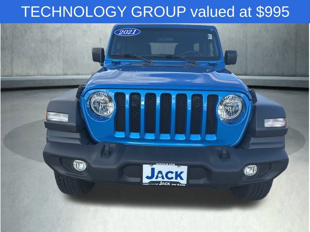 Used 2021 Jeep Wrangler Unlimited Sport image 10