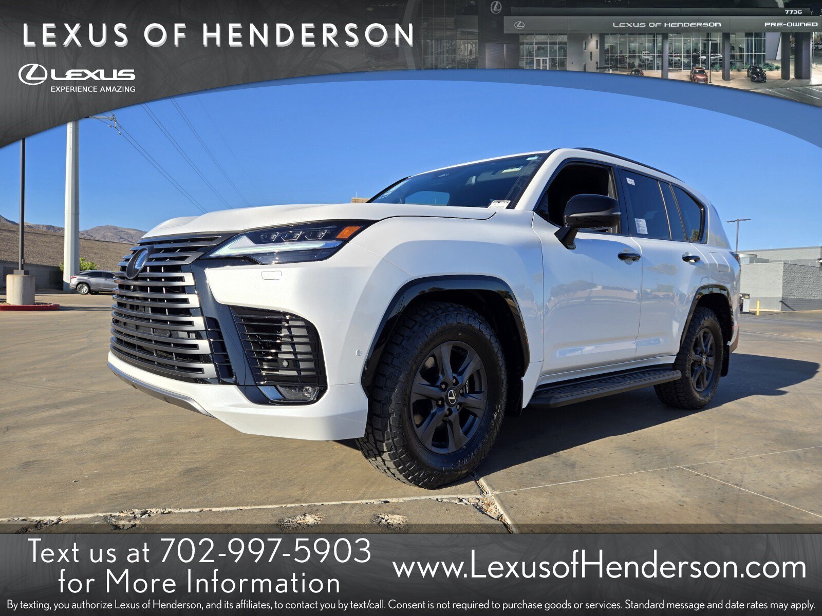 New 2026 Lexus LX 700h Overtrail