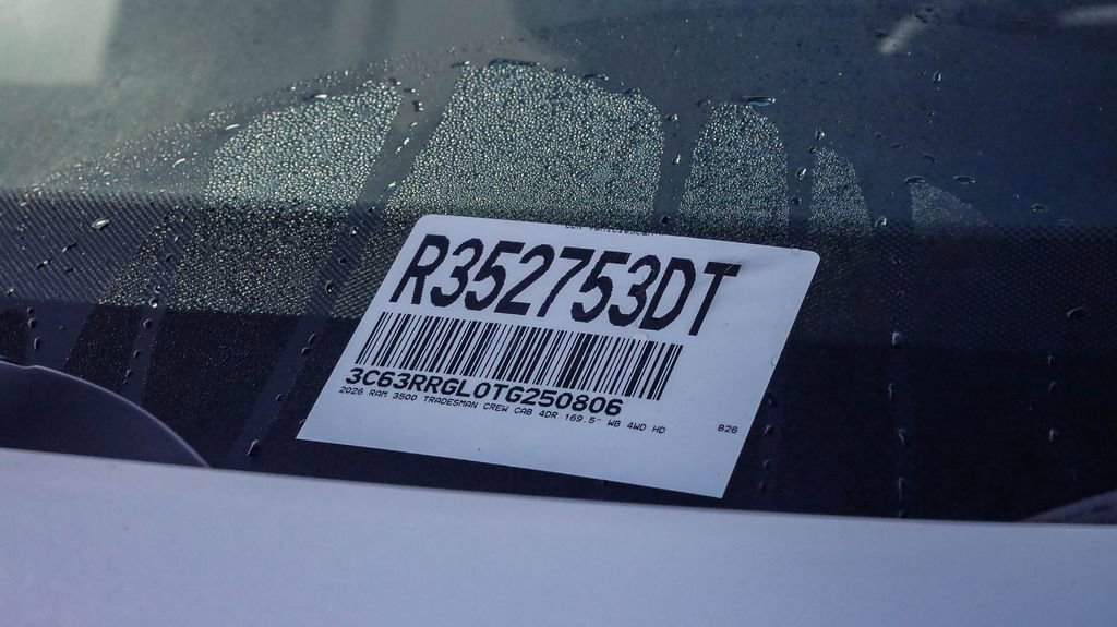 New 2026 RAM 3500 Tradesman image 32