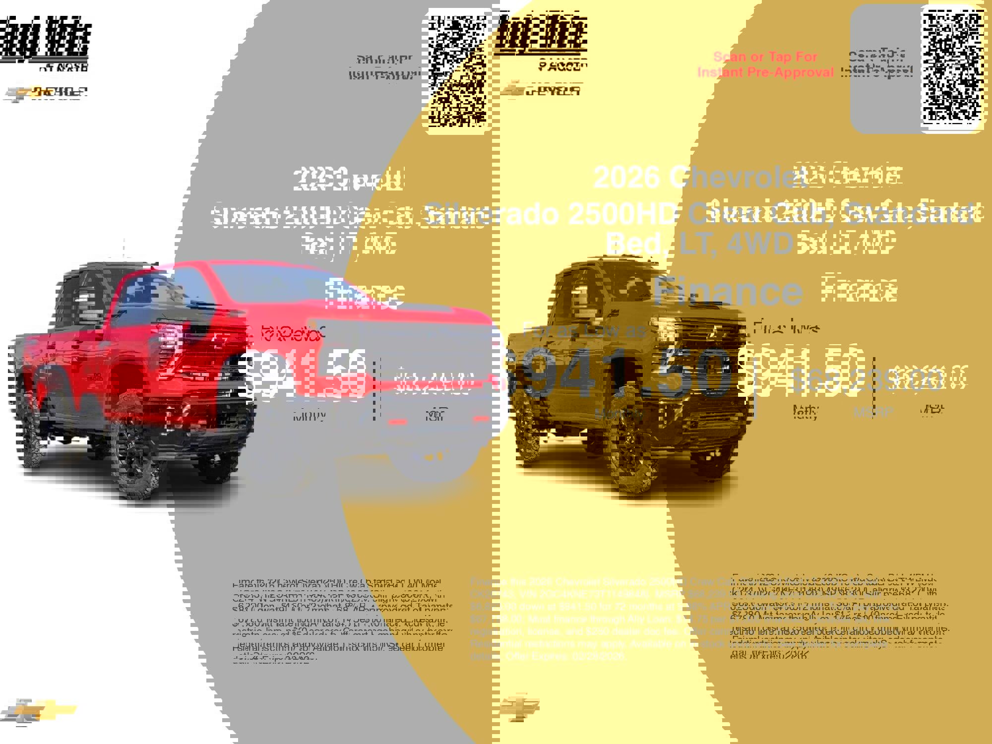 New 2026 Chevrolet Silverado 2500 LT w/ Trail Boss Package image 6