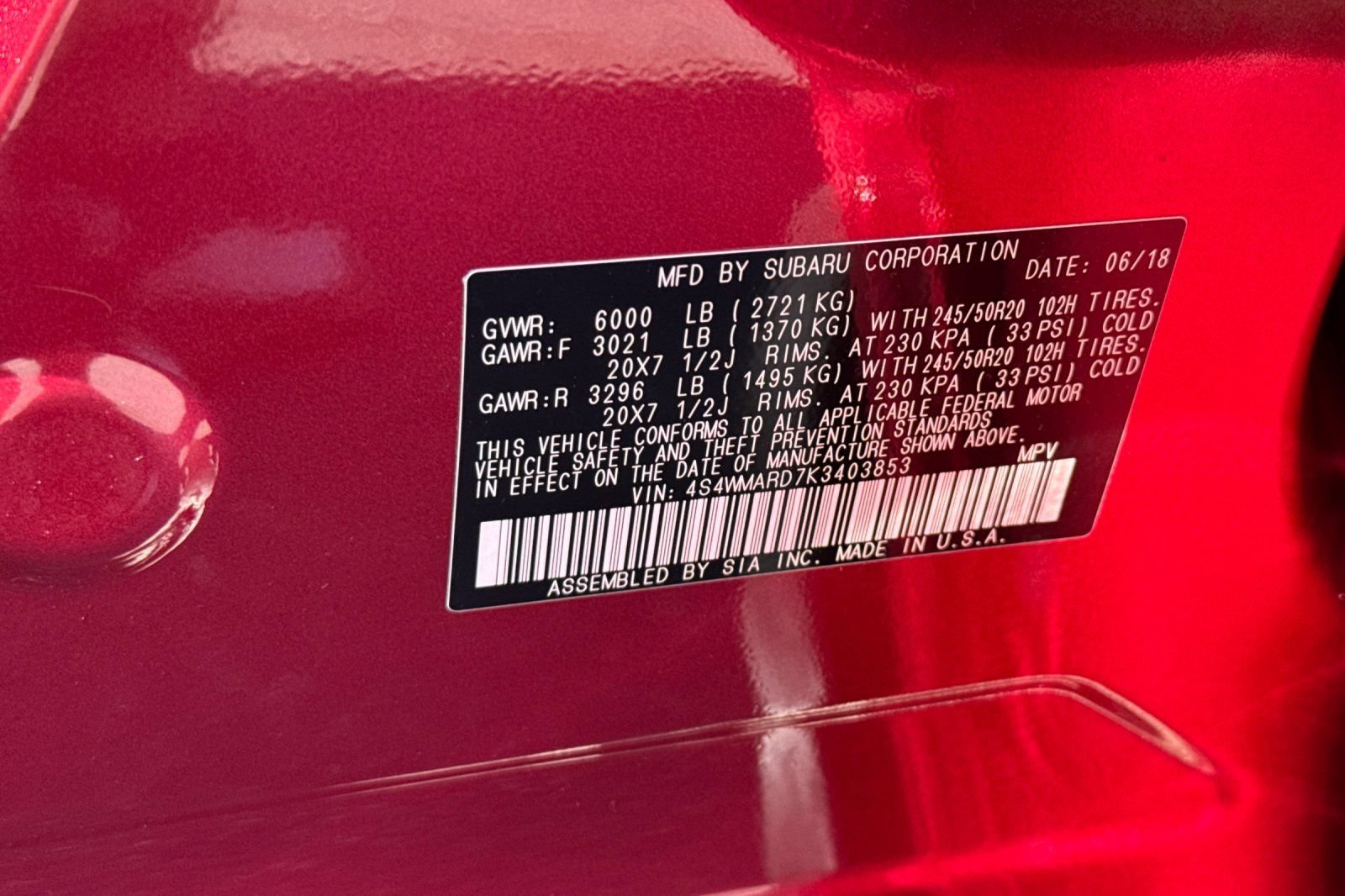 Used 2019 Subaru Ascent Touring AWD/4WD image 30
