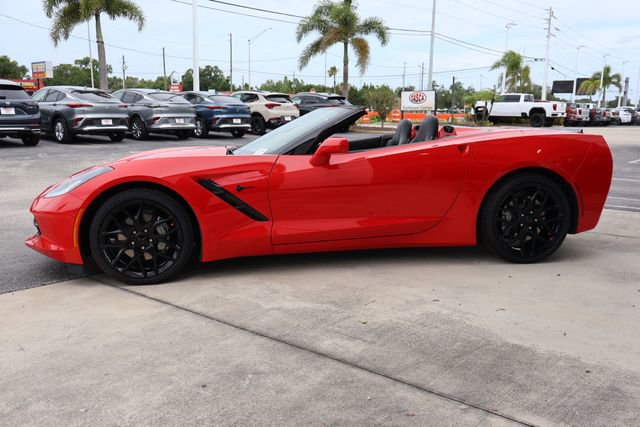 Used 2019 Chevrolet Corvette Stingray Convertible w/ Carbon Flash Badge Package RWD image 6