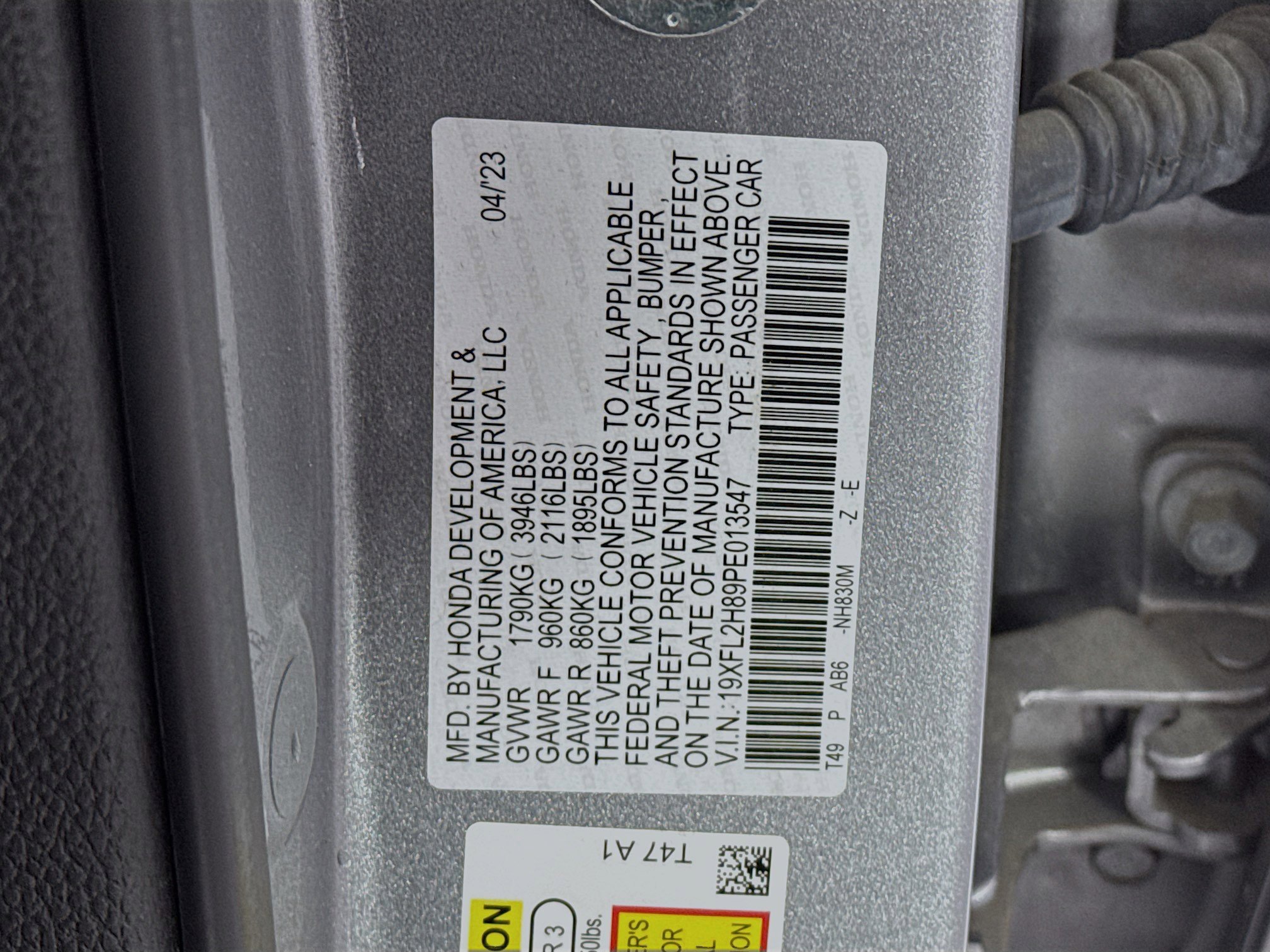 Certified 2023 Honda Civic Sport image 29