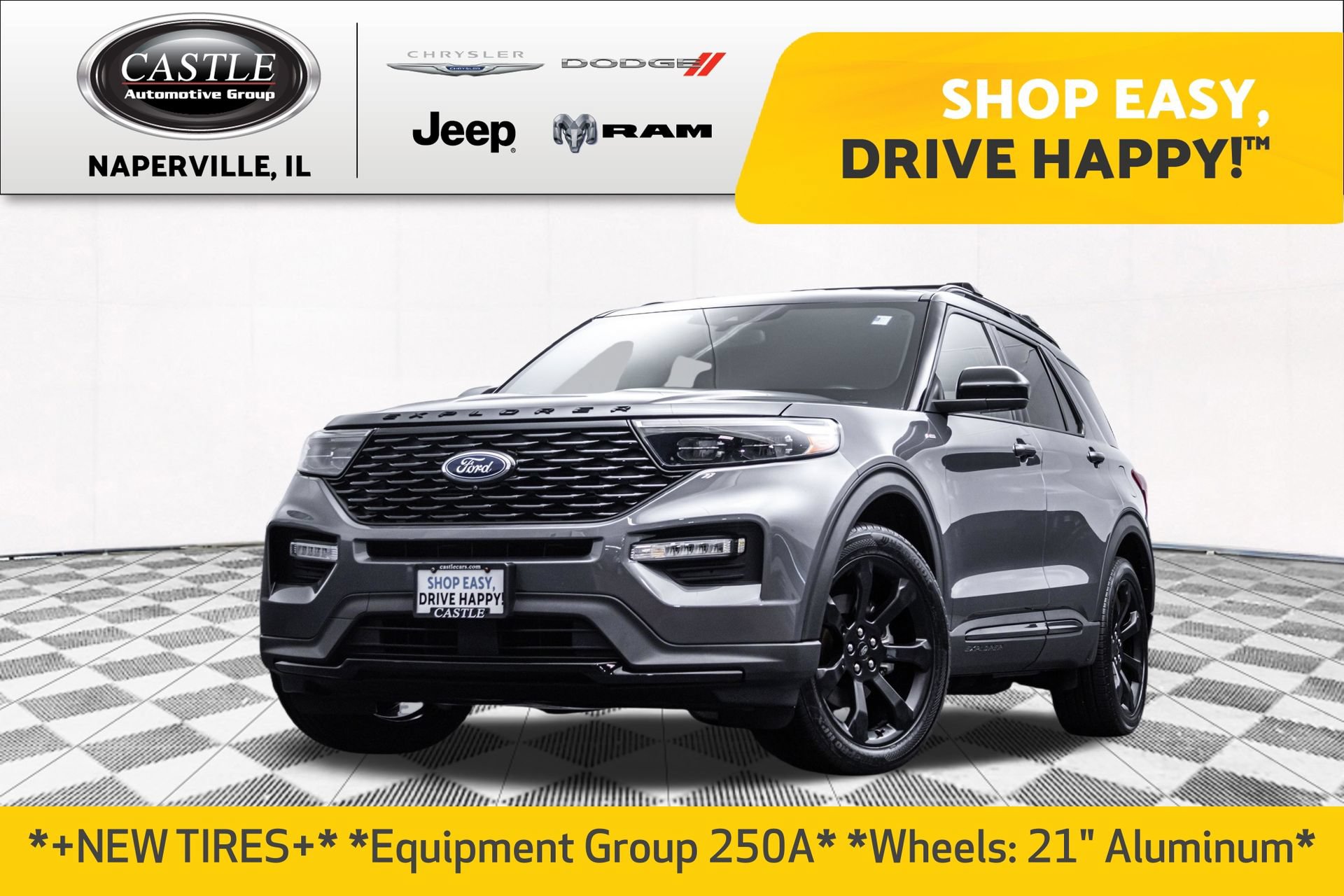 Used 2022 Ford Explorer ST-Line AWD/4WD image 1